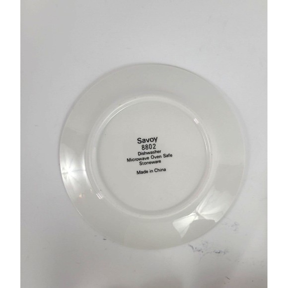 Vintage Savoy by Sango Flat Cup and Saucer set 2 pieces 8802 - Picture 5 of 6